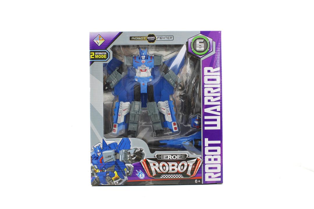 Transformers EarthSpark Warrior Class Starscream Action Figure Robot Toy for Kids Ages 6+