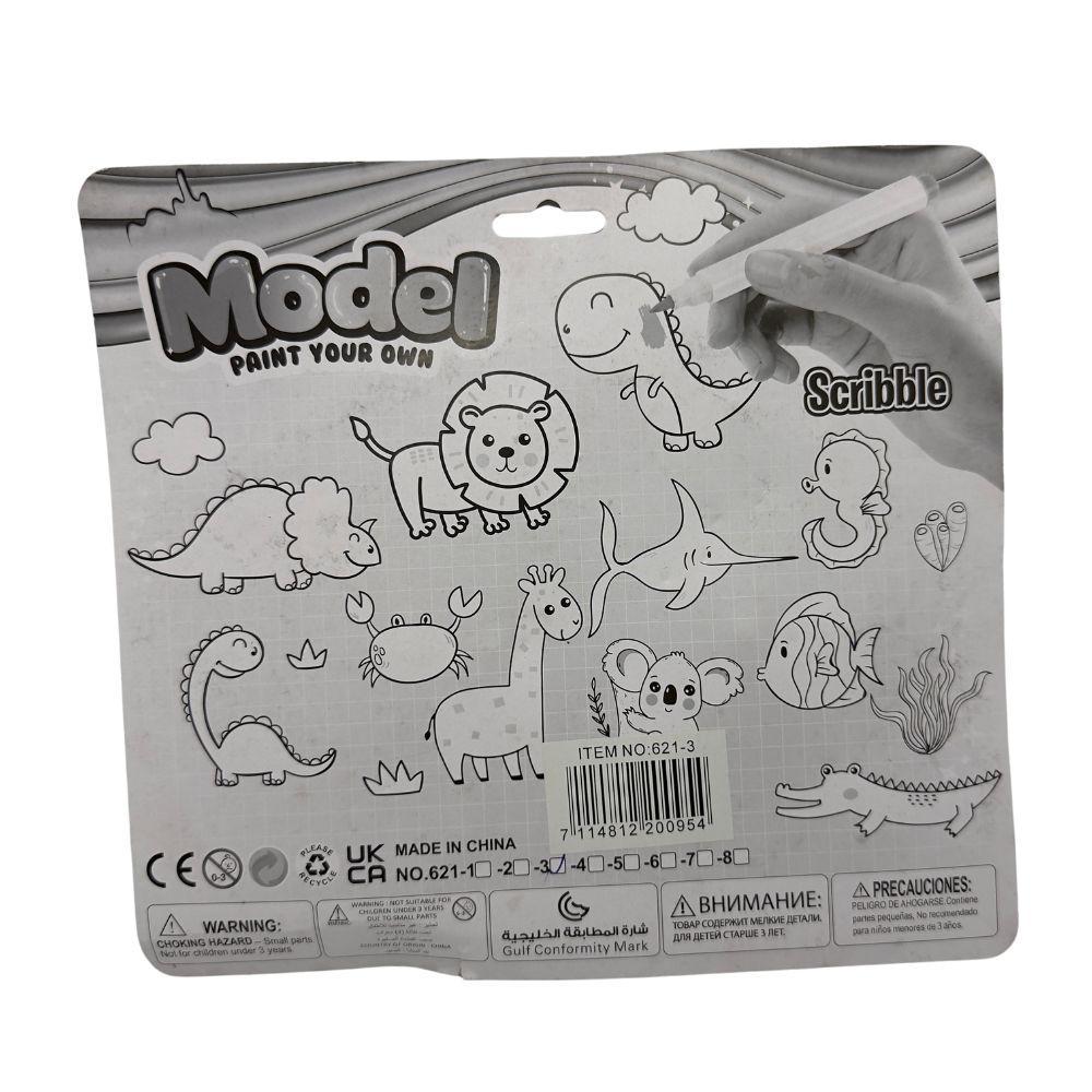 Solid PVC Animal Graffiti
