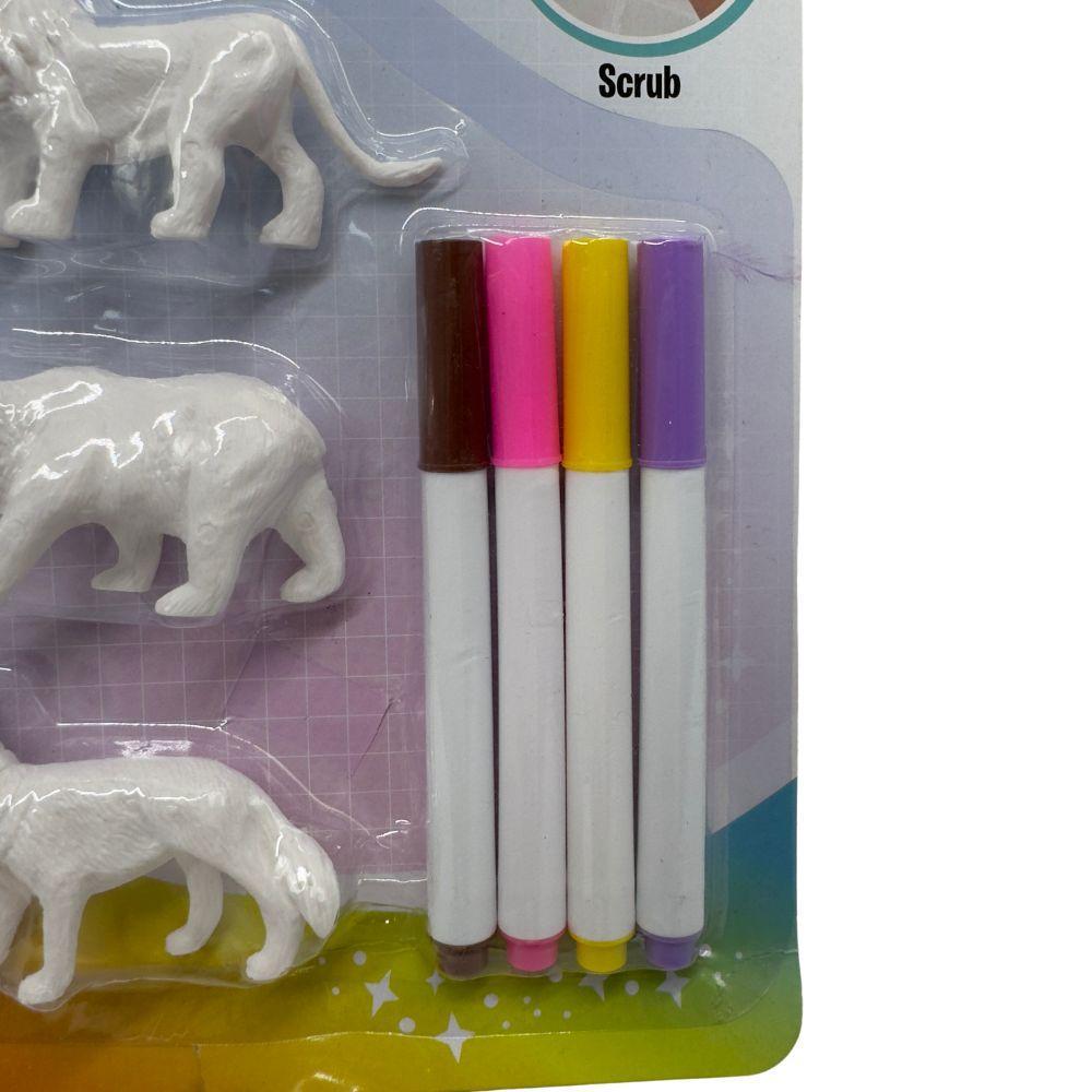 Solid PVC Animal Graffiti