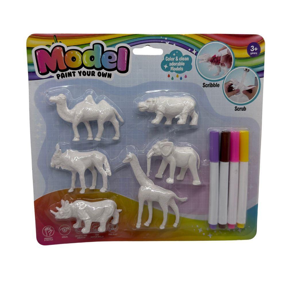 Solid PVC Animal Graffiti