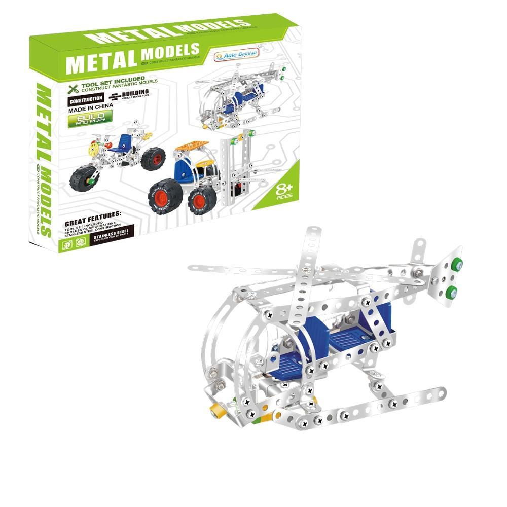 175 Pcs Metal Models Construction Kit