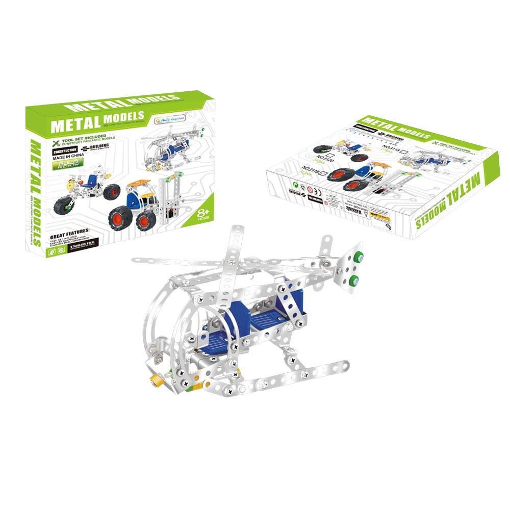 175 Pcs Metal Models Construction Kit