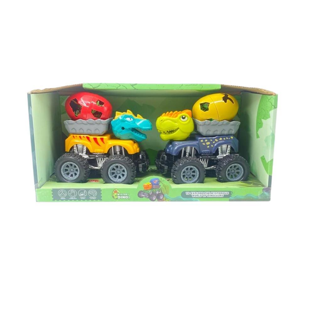 2 Pack - Little Dinosaur Egg Car Series